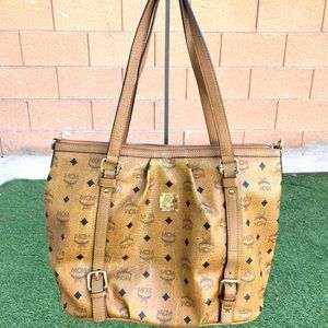 🔶SOLD❤️MCM Cognac Tote